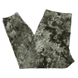 Lululemon Align HR Pant 25" Diamond Dye Green Size 16